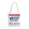Emergency Hand & Foot Remastered Polyester Tote Bag - 2 Sizes