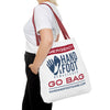 Emergency Hand & Foot Remastered Polyester Tote Bag - 2 Sizes