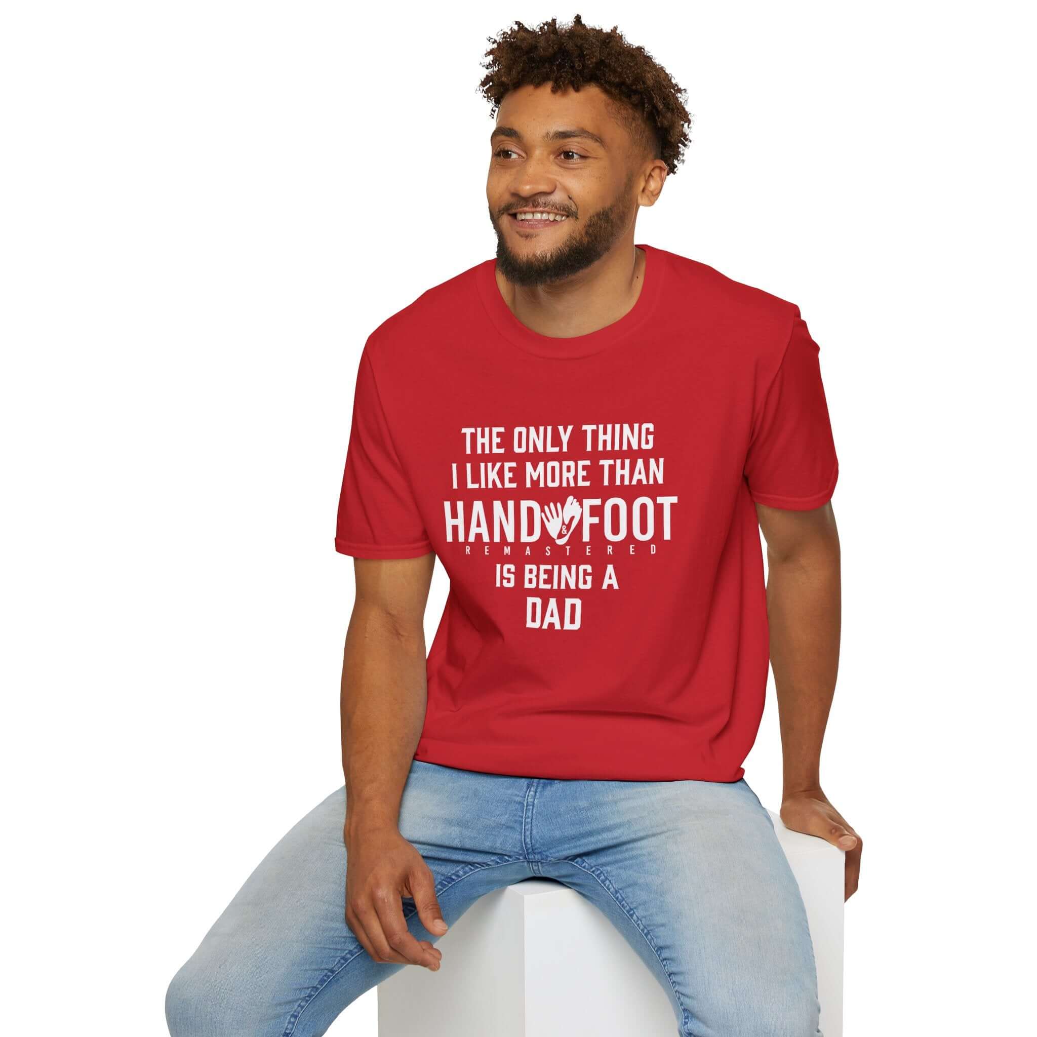 Being a Dad Softstyle T-Shirt