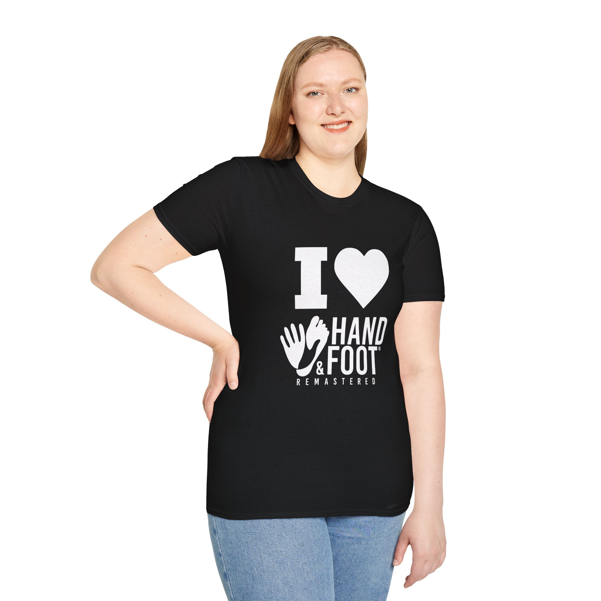 I Love Hand & Foot Softstyle T-Shirt