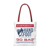 Emergency Hand & Foot Remastered Polyester Tote Bag - 2 Sizes