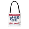 Emergency Hand & Foot Remastered Polyester Tote Bag - 2 Sizes