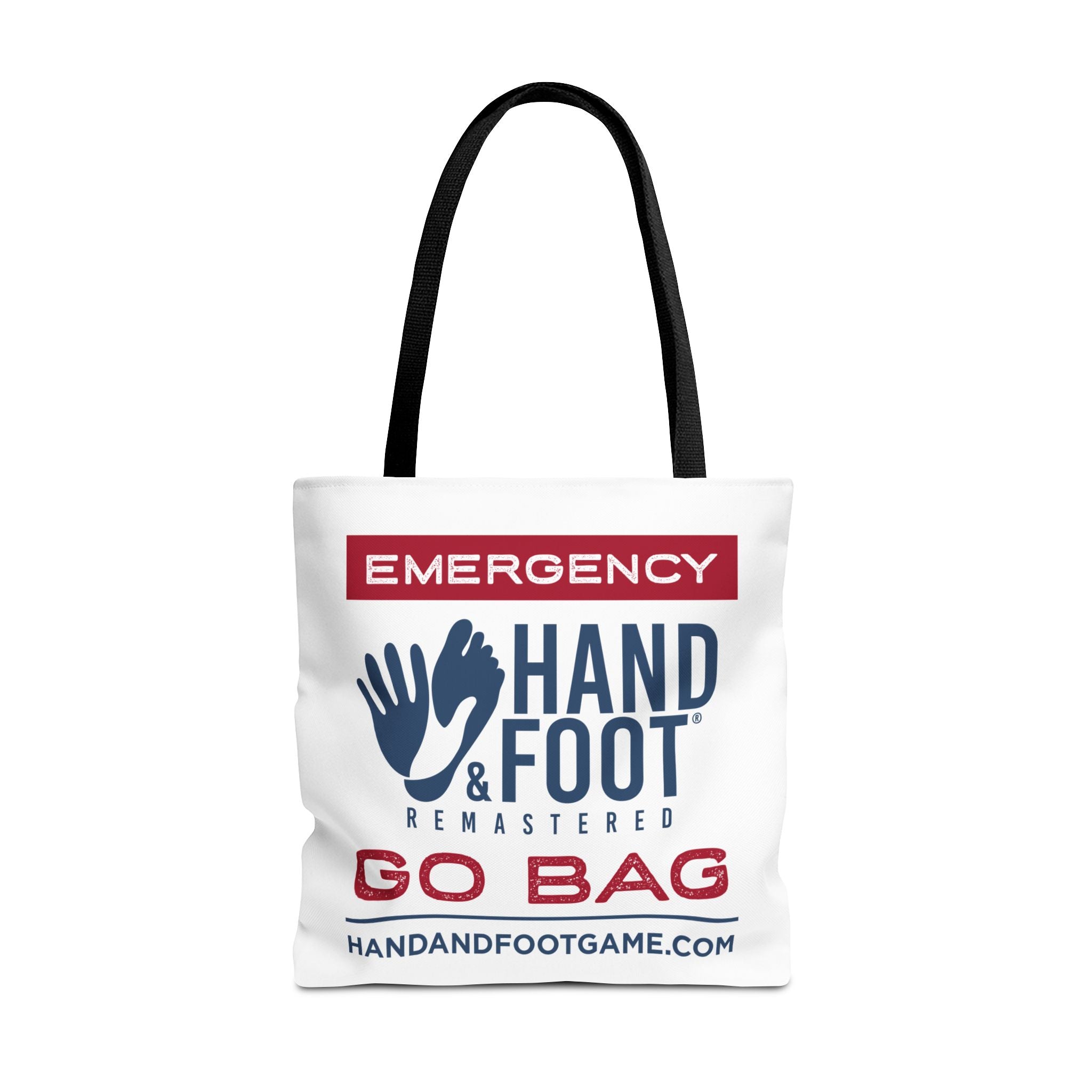 Emergency Hand & Foot Remastered Polyester Tote Bag - 2 Sizes