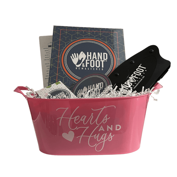 Hand & Foot Remastered 4 Player Valentine's Day Gift Set - Hearts and Hugs