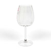 Being a Mother Hand & Foot wine glass with playful quote, perfect gift for moms, holds a generous amount of wine.