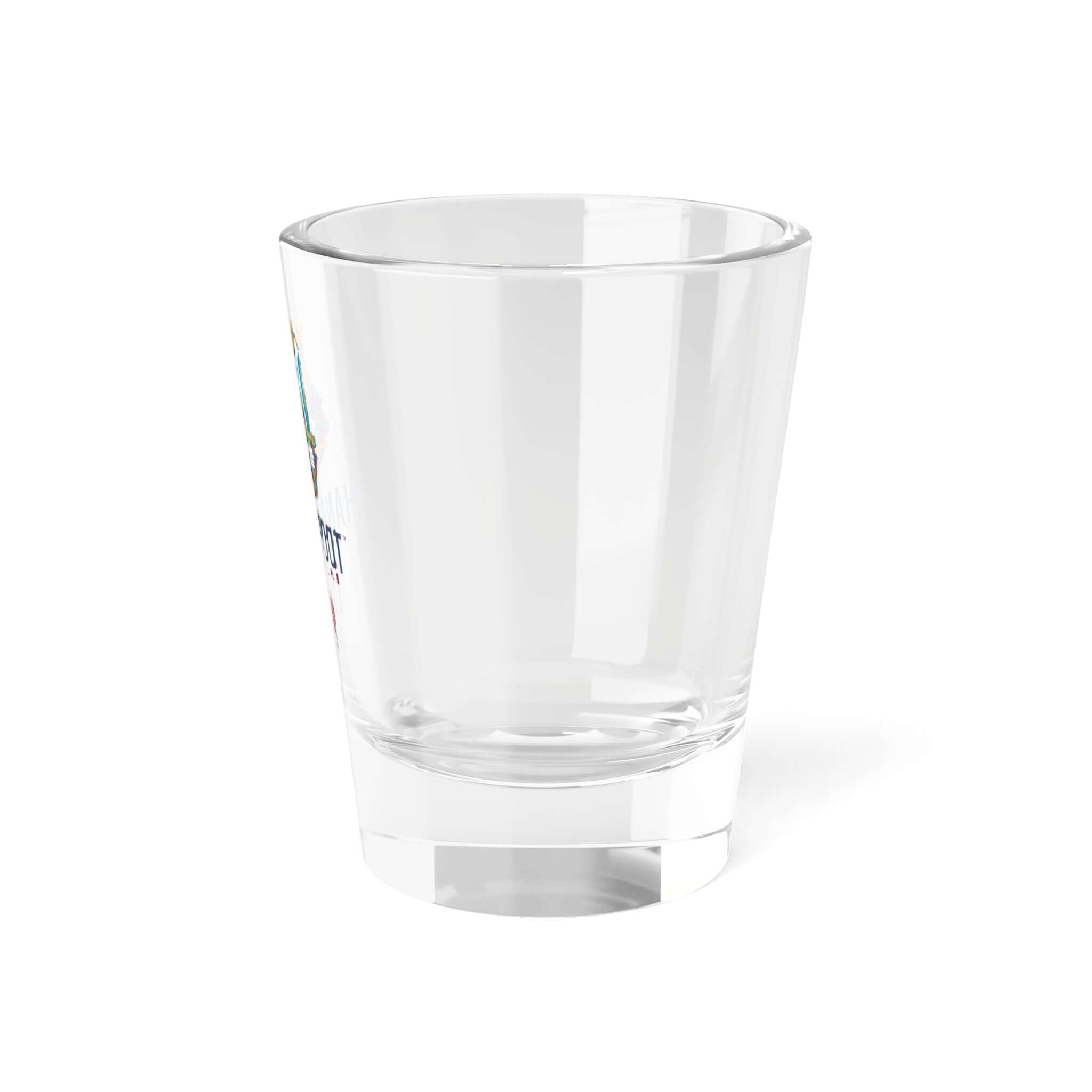 Vibrant Hand & Foot King Shot Glass adding playful touch to any barware collection