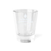 Clear shot glass with 'Tears of the People I Beat' design, perfect for parties and special occasions
