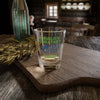 World's Greatest Player Shot Glass on wooden table, perfect for parties, barware, and special occasions.